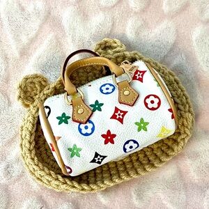 Multicolor Fashion Mini Handbag Charm